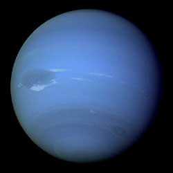 Нептун . Снимок Вояджера -2