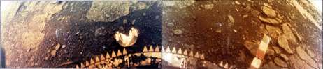 Венера 13 ( вид через светофильтры) 01.03.1982